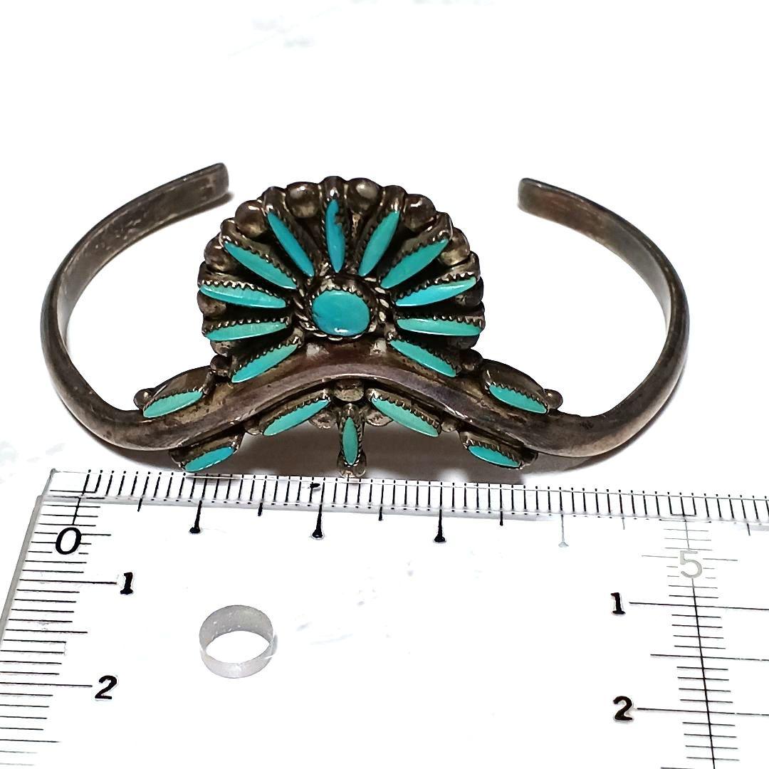 ラストタイガー　インディアンジュエリー　ズニ　バングル