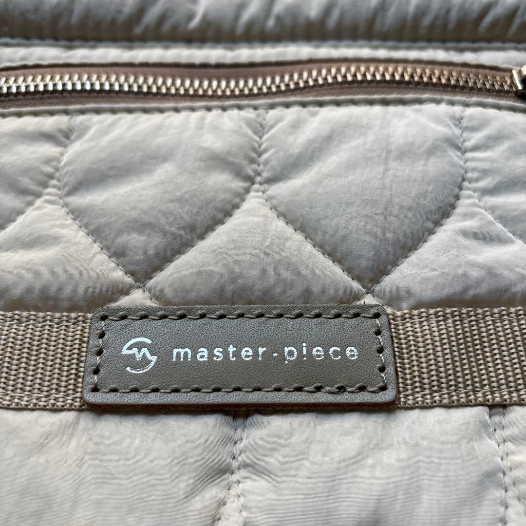 新品未使用master-pieceソフトショルダーバッグ　ユニセックス02433