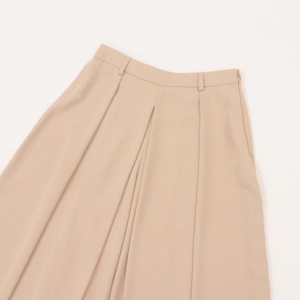 B7466とB6642■ANAYI アナイ タック ワイド ガウチョパンツ 36