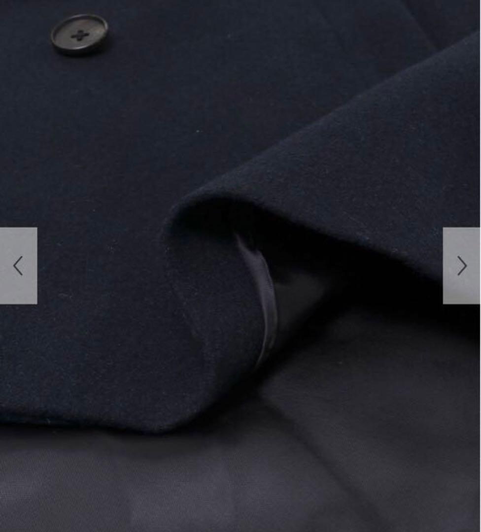 新品　URBAN RESEARCH スーパー100メルトンPコート　D.NAVY