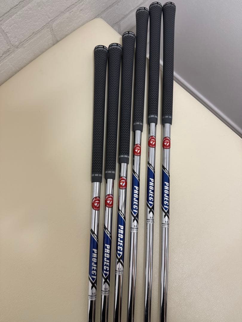 テーラーメイドアイアン9本P7702023 MG4ウェッジプロジェクトX5.5