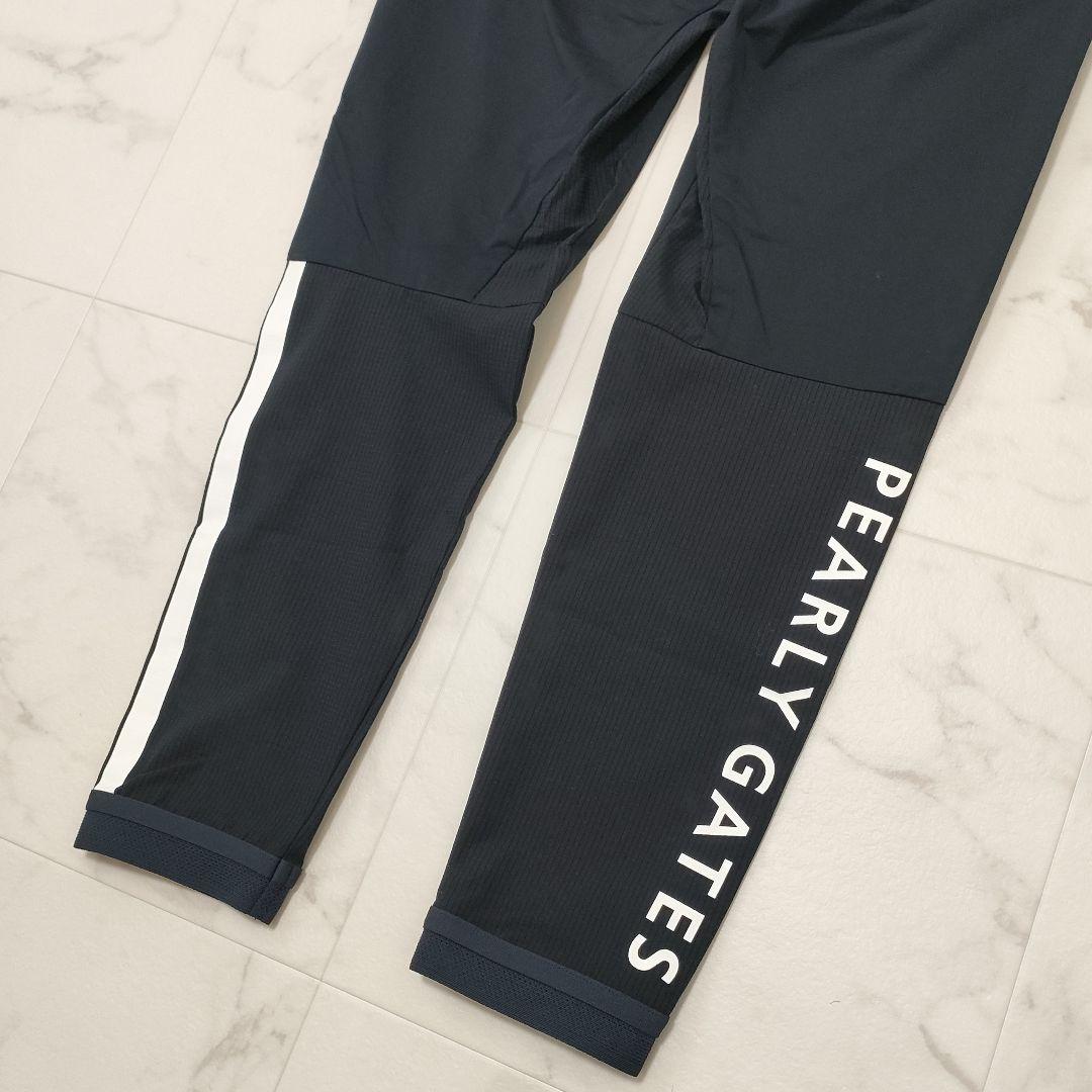 【美品】PGG　ロングパンツ　ウエストゴム　ヒモ　メッシュ切替　ストレッチ　00