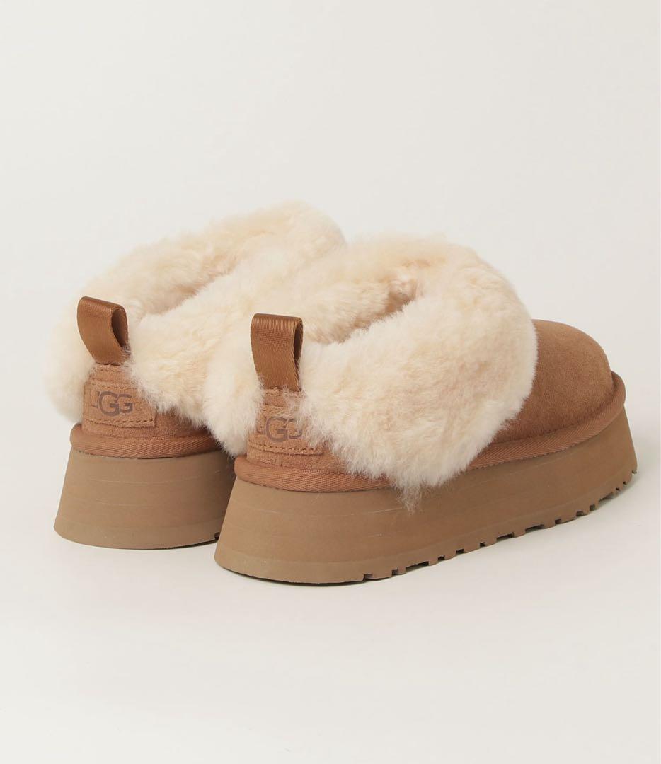 UGG ムートンブーツ ブラウン厚底W TAZZELLE 8