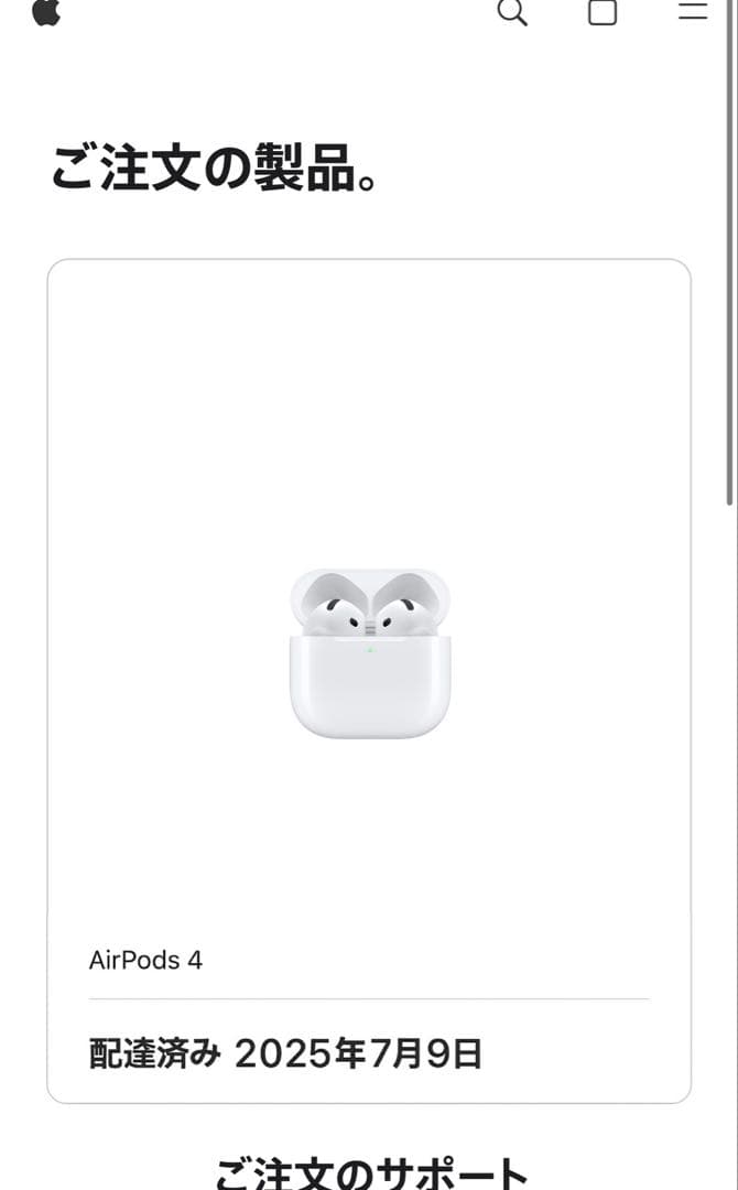 AirPods 4 本体 正規品