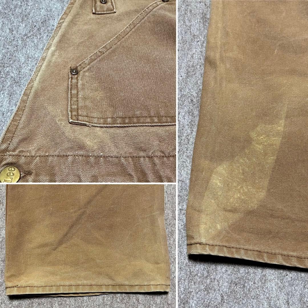 Lee オーバーオール ブラウンダック ダブルニー 山ポケ 60s 70s