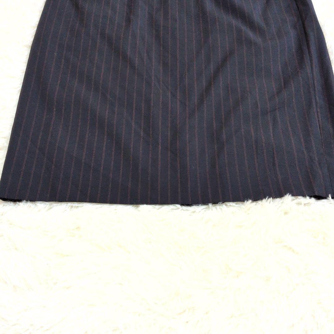 カシヤマ 洗える ビジネススーツ セットアップ ネイビー 大きいサイズ