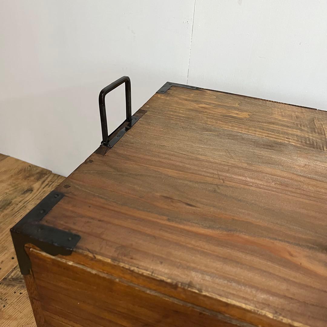 専用 アンティーク チェスト 箪笥 ローボード テレビ台 昭和レトロ z805