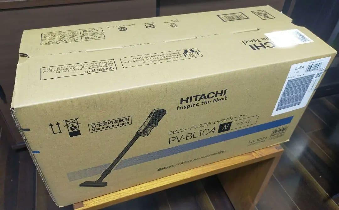 【新品未使用】HITACHI スティッククリーナー PV-BL1C4W