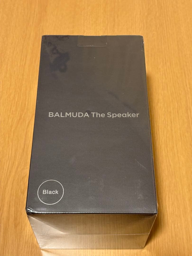 【新品未使用】BALMUDA The Speaker ブラック