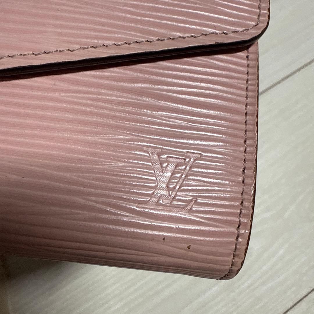 H*N様 LOUIS VUITTON エピレザー 長財布 ピンク