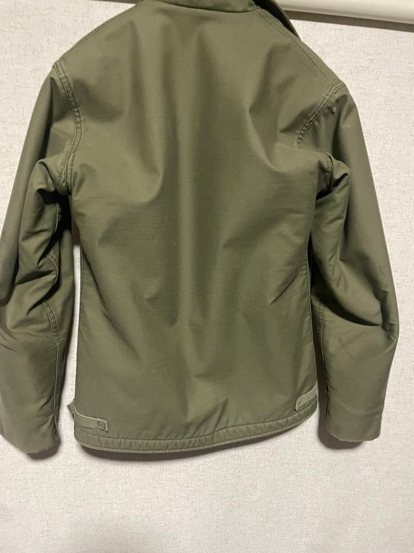 米国軍正規品　A-2デッキジャケット ビンテージ　美品