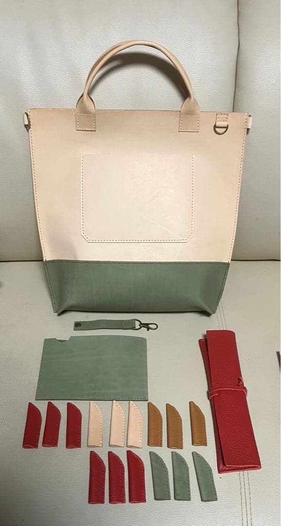 ＡＩトートバッグ、通帳ケース、ペンケース、えんぴつキャップセット