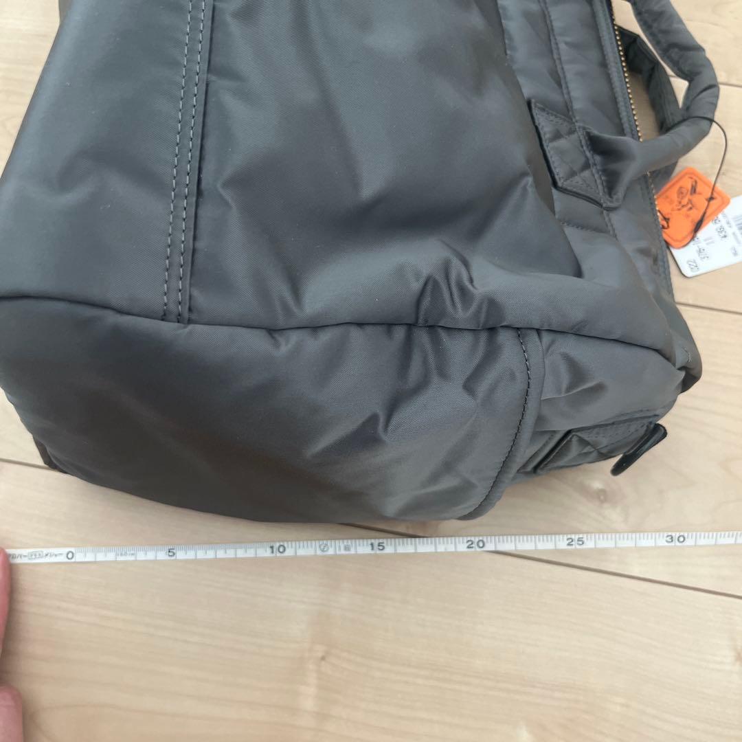 新品タグ付き　PORTER EXCHANGE ボストンバッグ　シルバーグレー