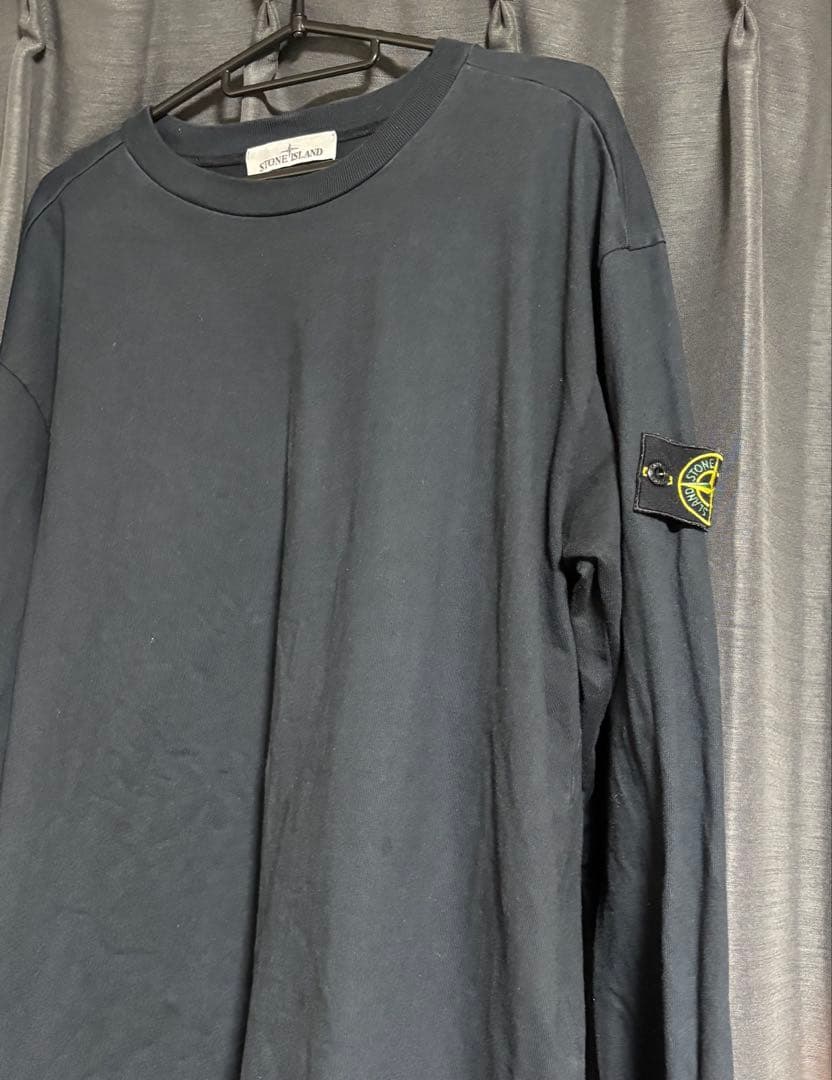 STONE スウェットトレーナー ブラック
