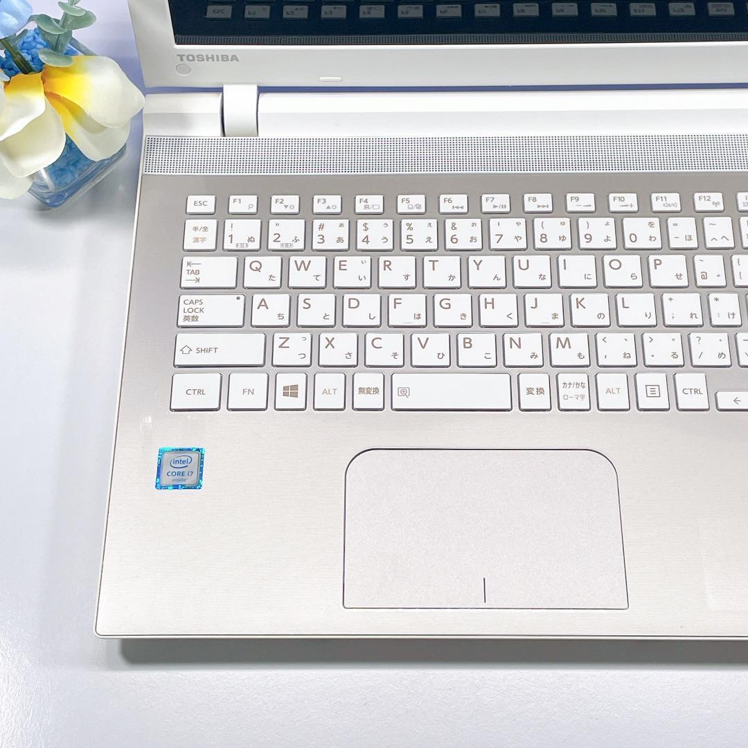 Corei7✨すぐ使える！Win11✨爆速SSD✨東芝ゴールドノートPCカメラ