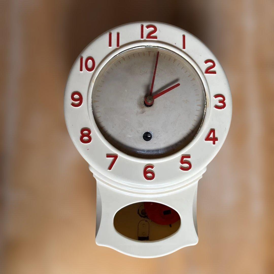 スミス社製　振り子時計　アンティーク