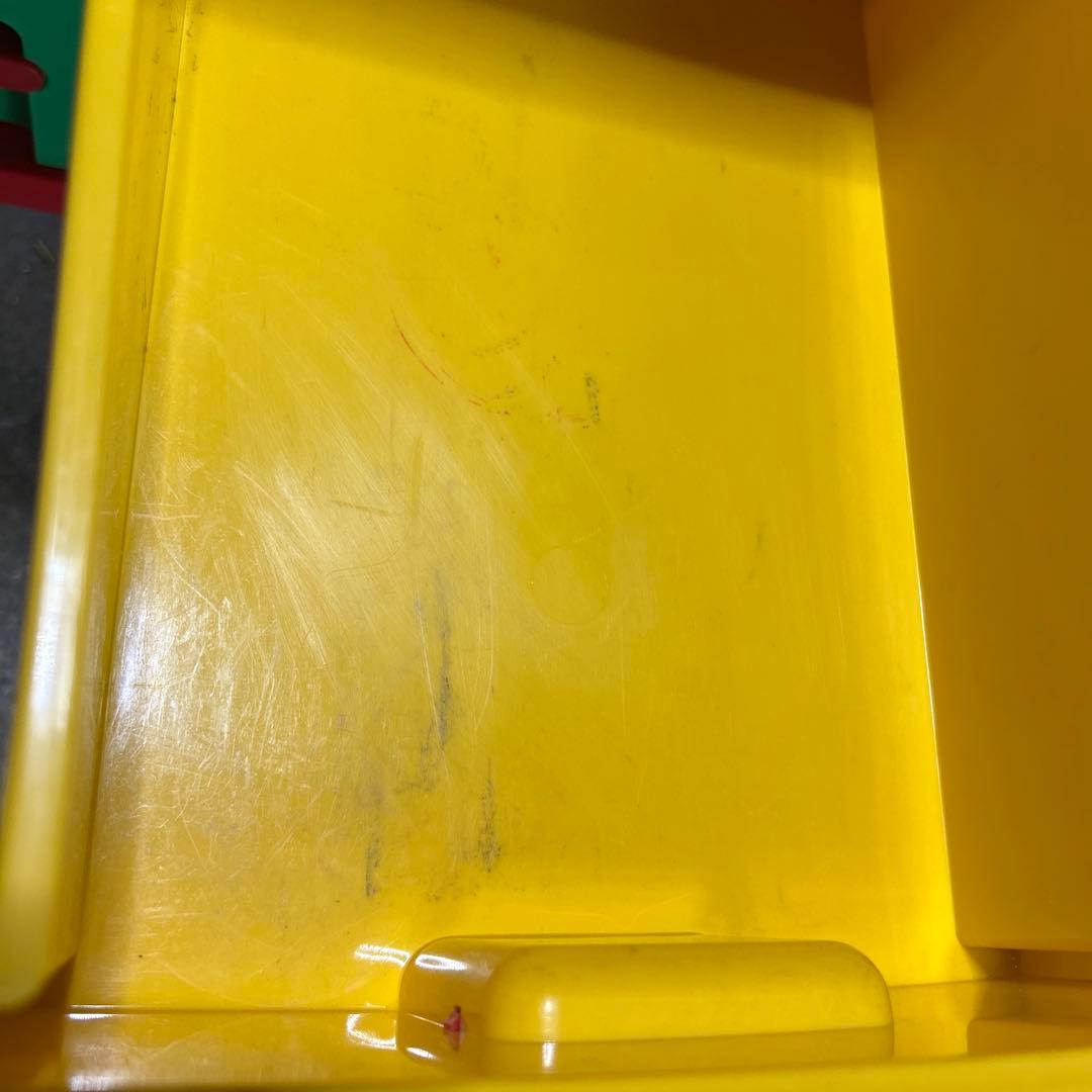 【レトロポップ】カラフルカラー収納ボックス　たチェスト おもちゃ箱　アンティーク