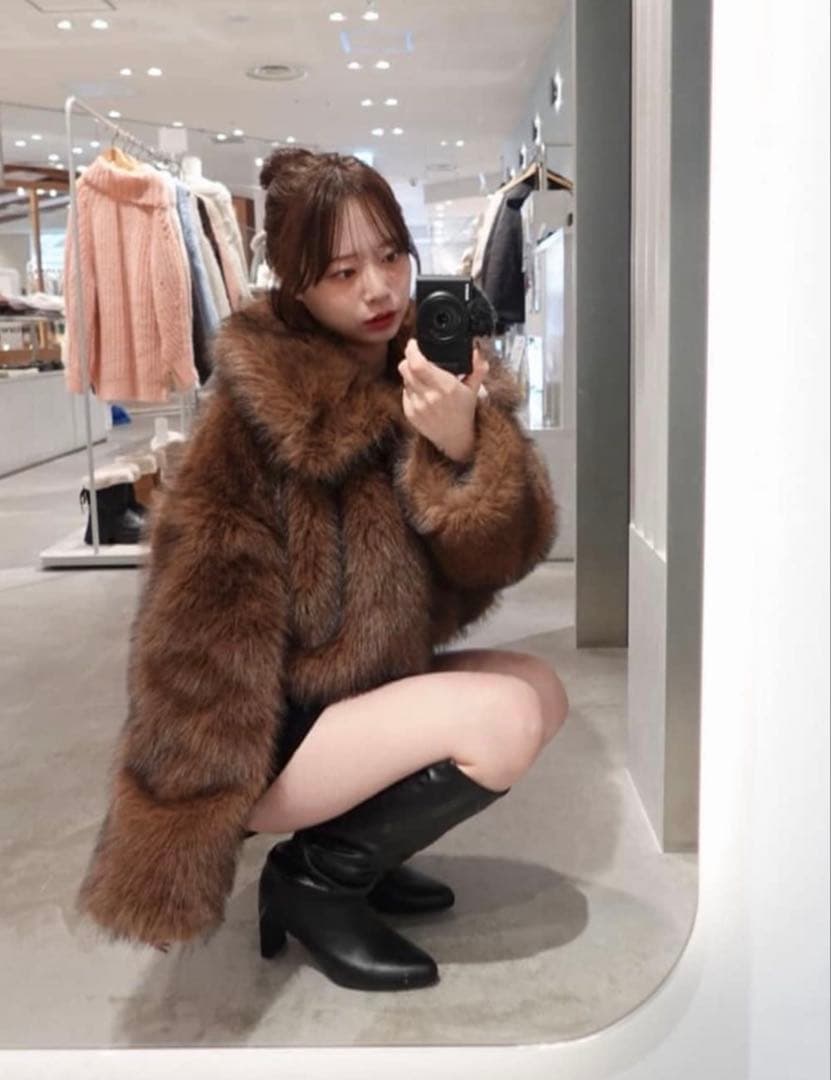 Chico ファーショートコート