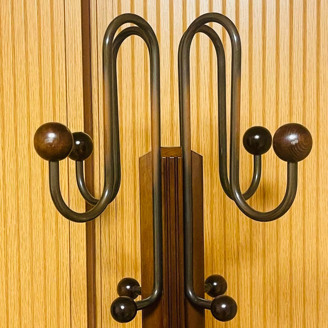 【まゆ】karimoku ポールラック ハンガーラック ポールハンガー