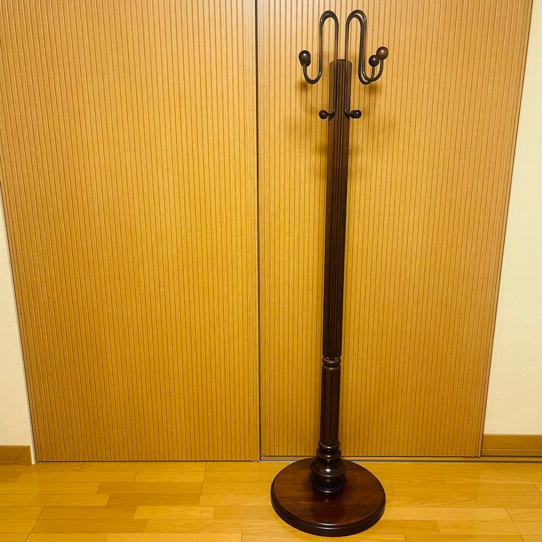 【まゆ】karimoku ポールラック ハンガーラック ポールハンガー