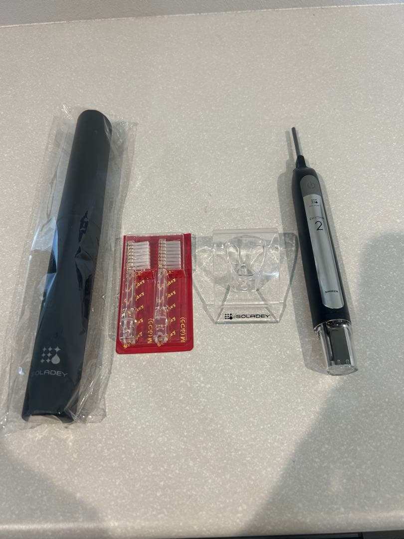SOLADEY電動歯ブラシ本体 ブラック