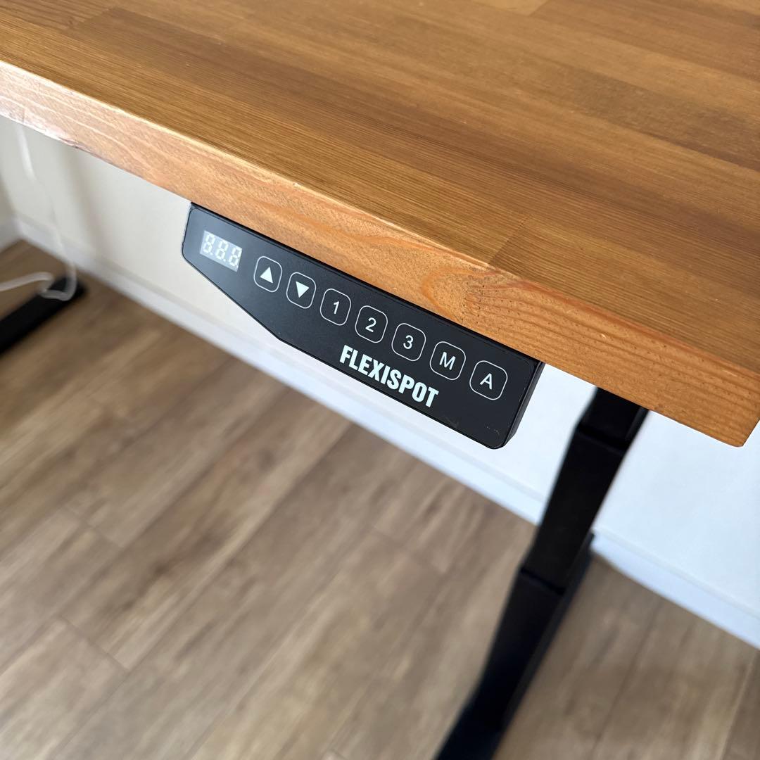 FLEXISPOT スタンディングデスク ブラック E3 天板付き
