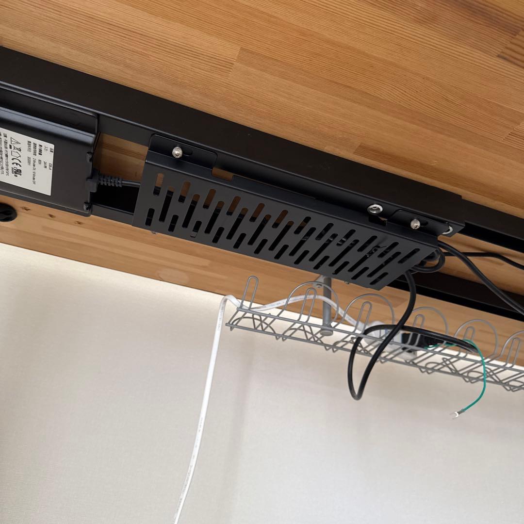 FLEXISPOT スタンディングデスク ブラック E3 天板付き