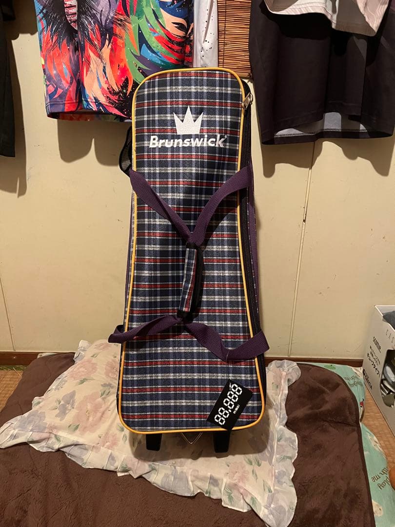 Brunswick ボウリング用バッグ チェック柄