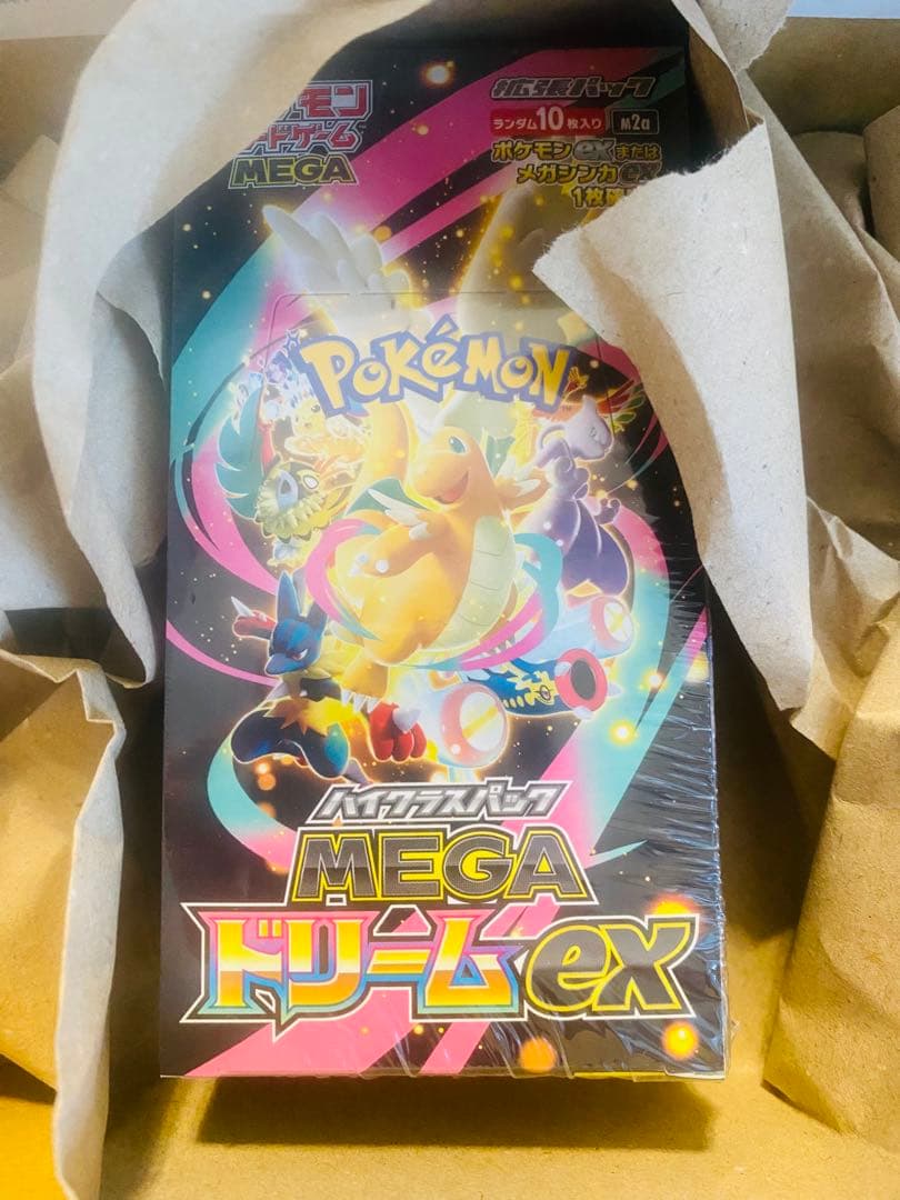 【ポケセン産】ポケモンカード ハイクラスパック MEGA ドリームex BOX