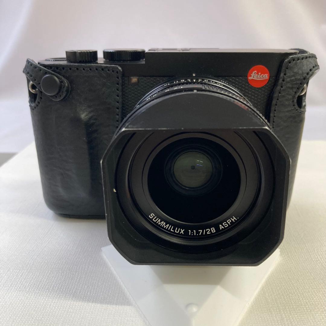 【美品】 Leica Q2 サムレスト ハンドグリップ レザーボディケース付き