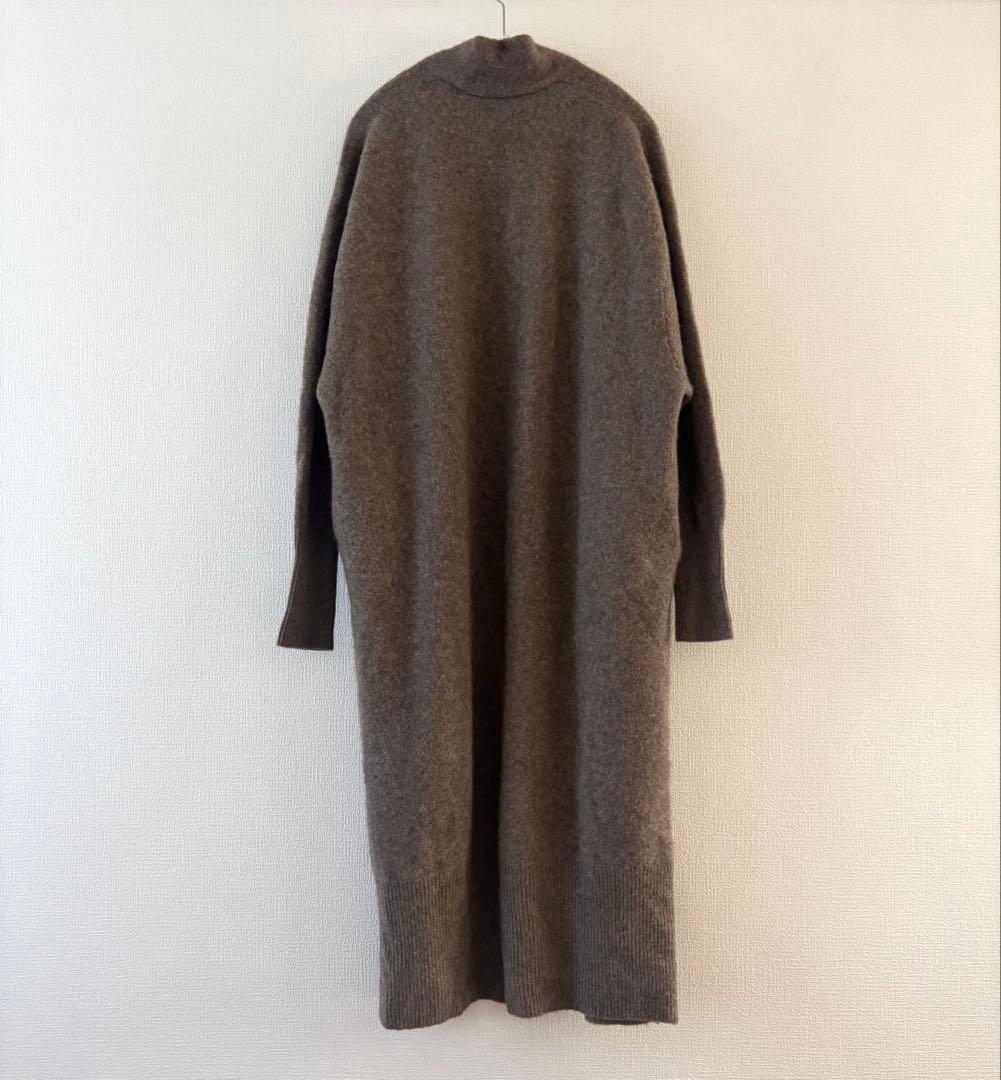 Curensology ヤク ロングニットカーディガン