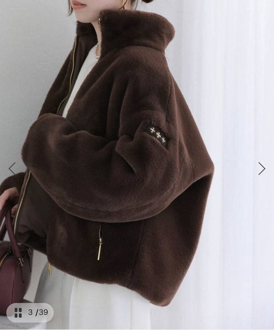 『新品未使用』TATRAS バルブラ　ボアブルゾン