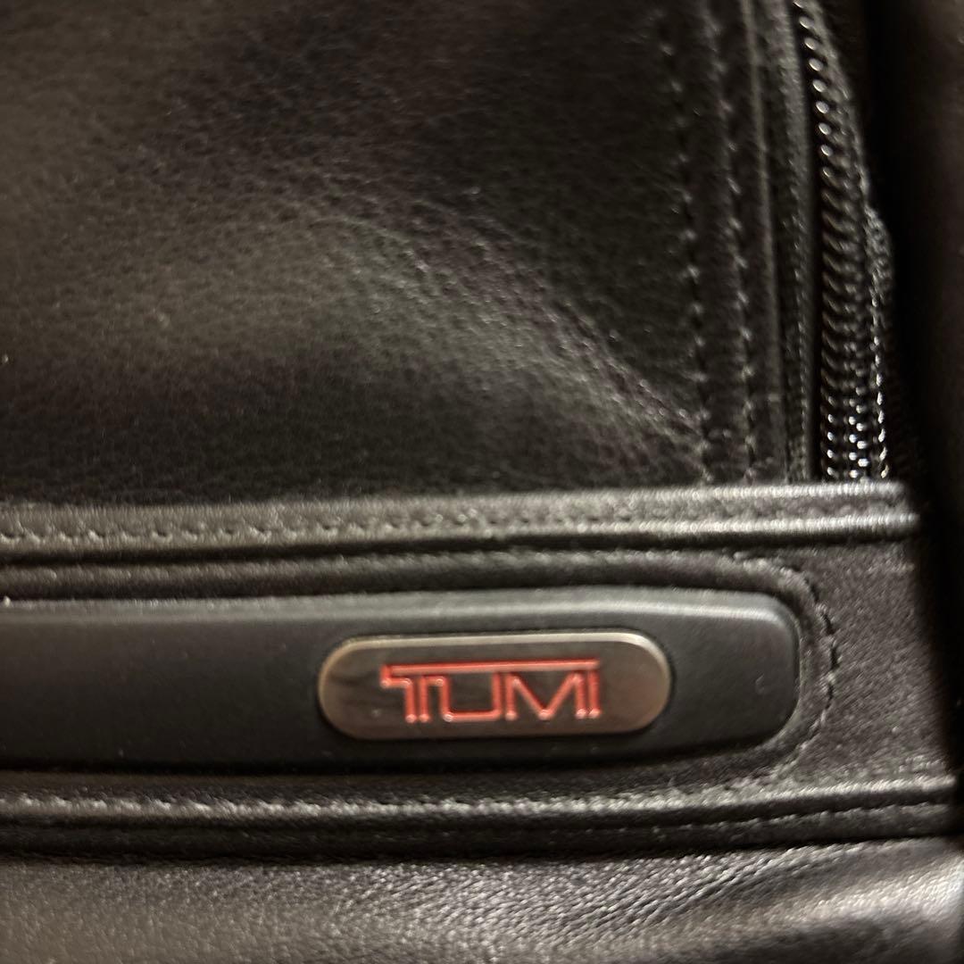 ✨希少美品✨　TUMI レザー製　リュック