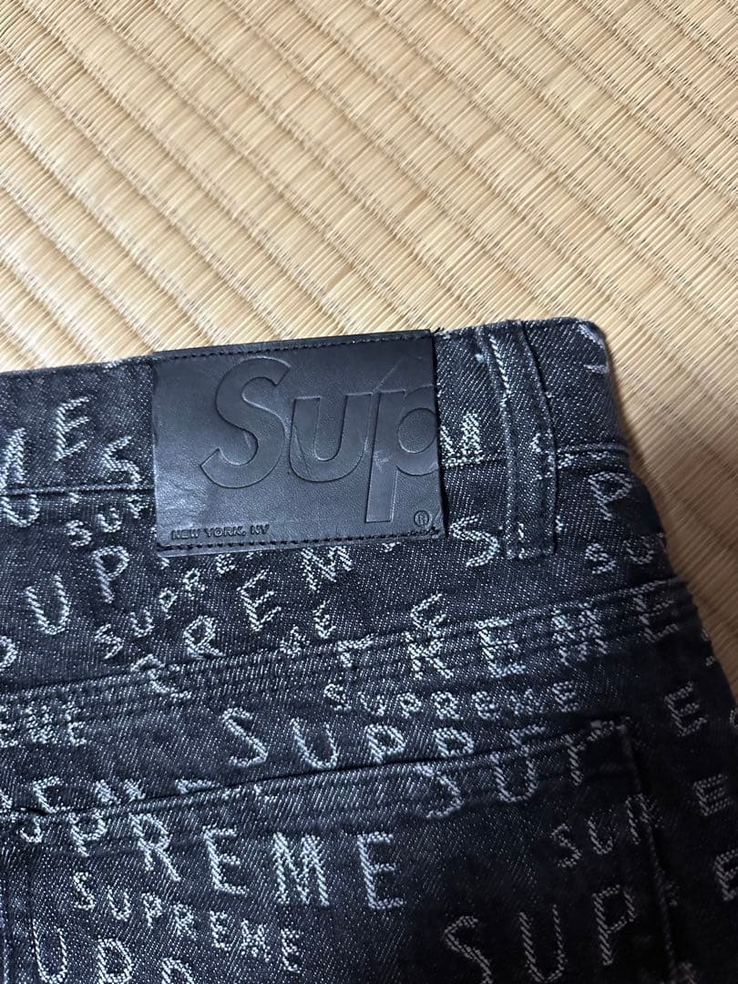 Supreme ロゴプリント カーゴショートパンツ 32