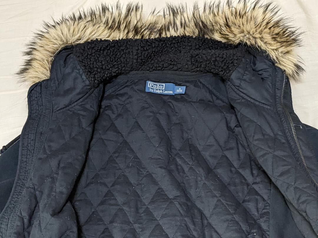 極美品 ポロラルフローレン N-2B スウェット パーカー ジャケット ブラック