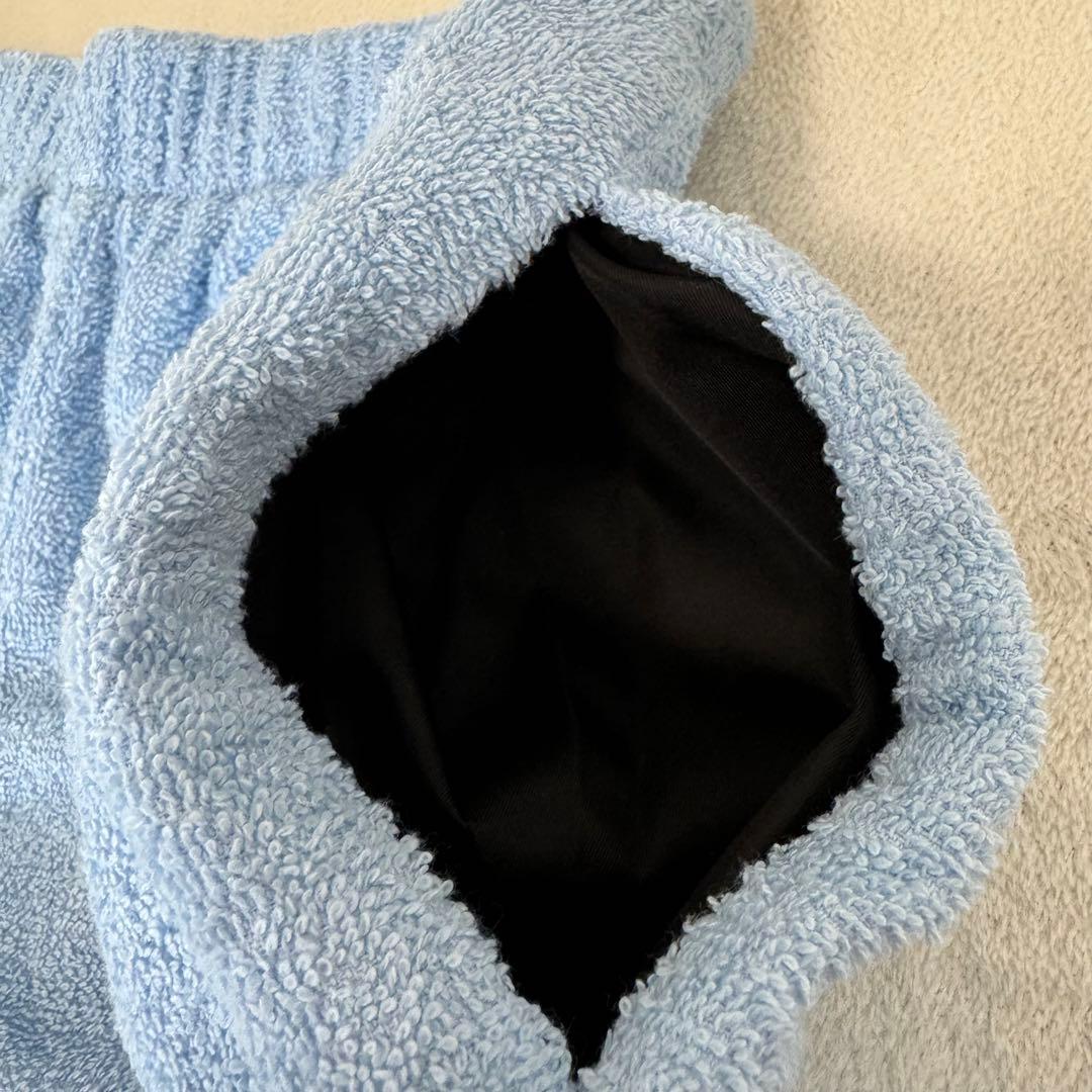 極美品✨PRADA ショートパンツ　水色　三角プレート　サイズ42