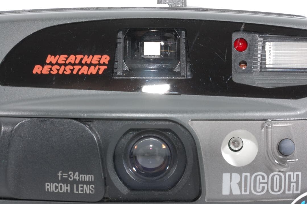 完動整備品 リコー LX-55W コンパクトフィルムカメラ ストロボ シャッター