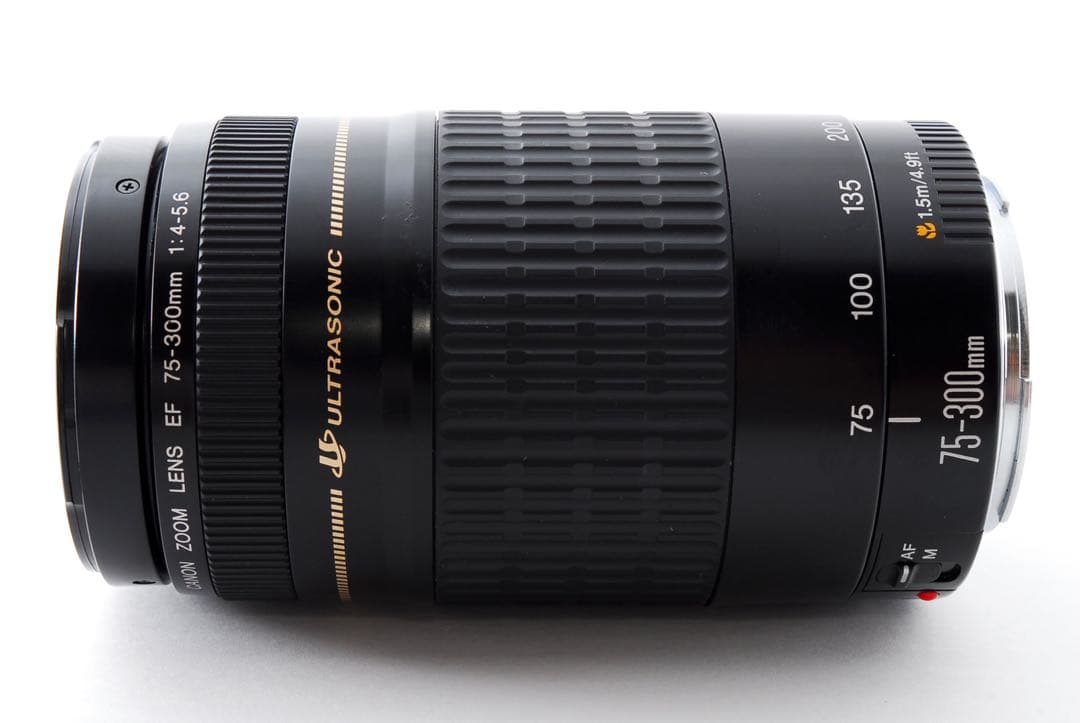 キヤノン/フード付き/Canon EF 75-300㎜F4-5.6　 USM