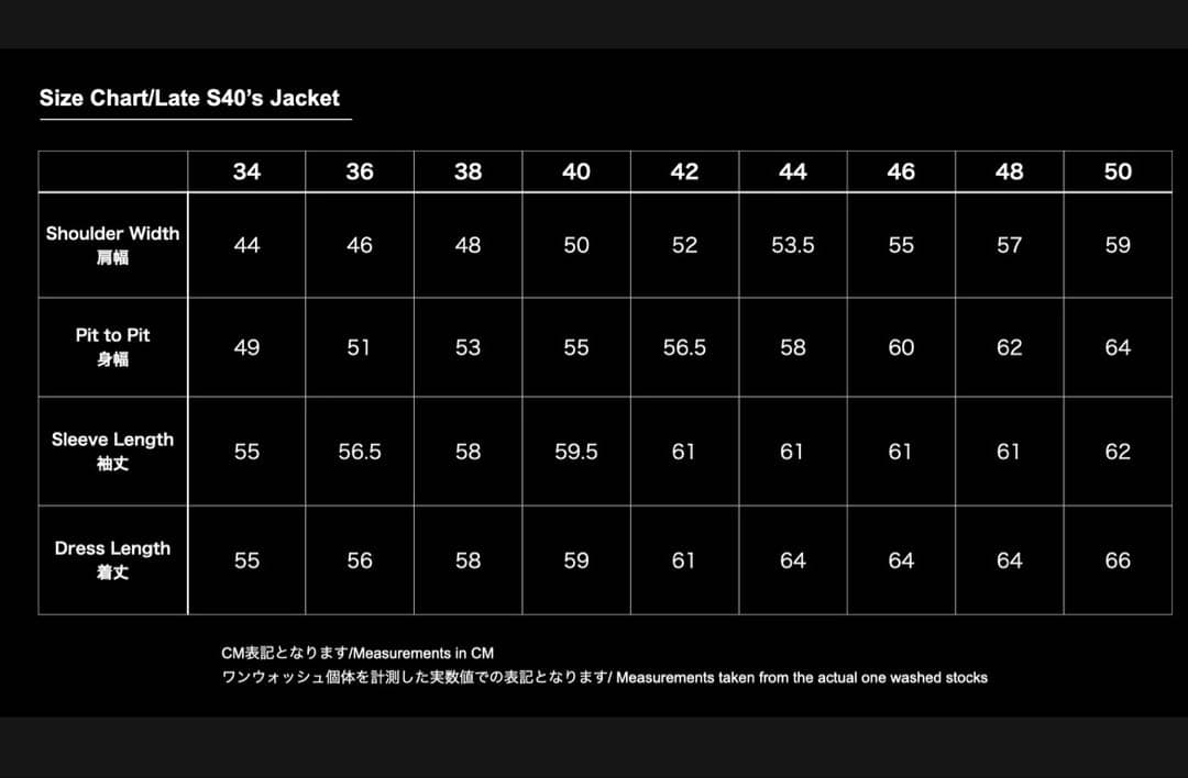 k*m様 【新品】TCB Jeans Late S40’s jacket 44