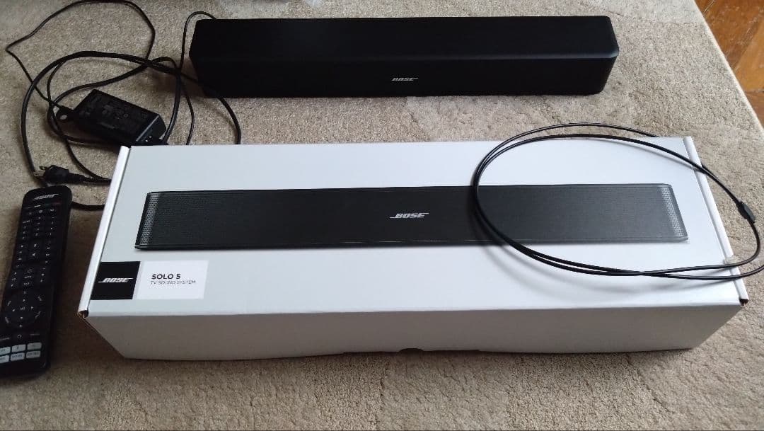 BOSEサウンドバー　solo5 TV Sound System