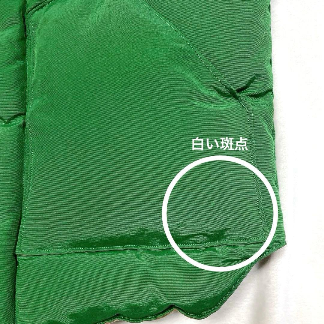 【新品タグ付】 【希少】 シュガーケーン ダウンベスト レザー M バイカラー