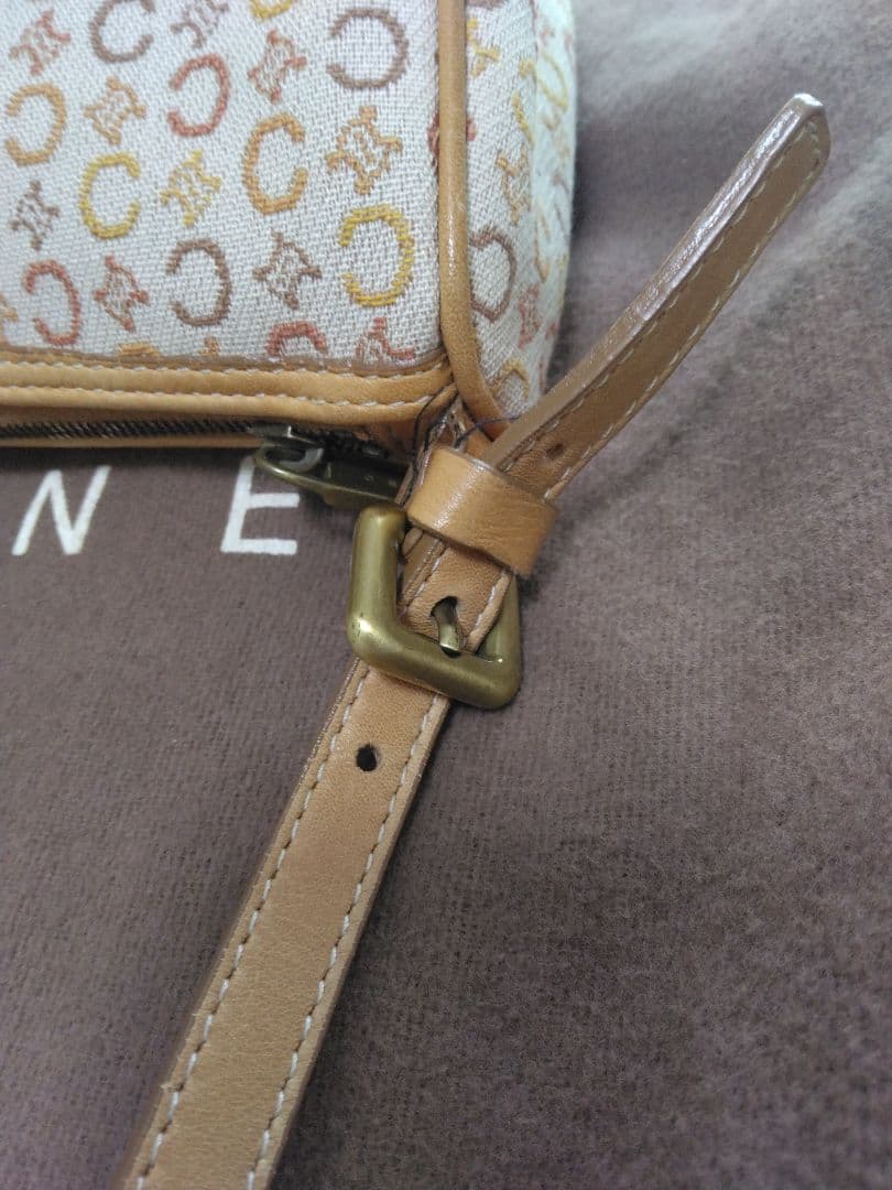 CELINE cマカダム　アクセサリーポーチ