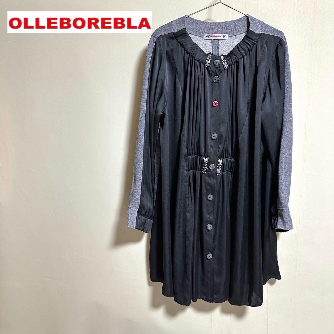 【美品】アルベロベロ チュニックワンピース ぶたさん刺繍