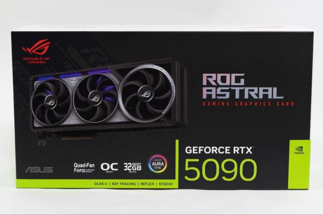 ★新品未開封★RTX5090 ASUS ROG ASTRAL グラフィックカード