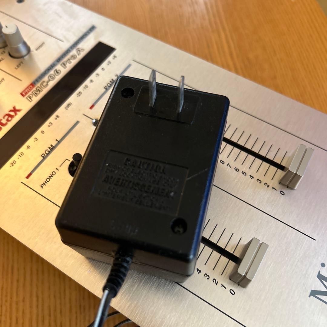 Vestax PMC-06 Pro A DJミキサー 純正アダプター付き