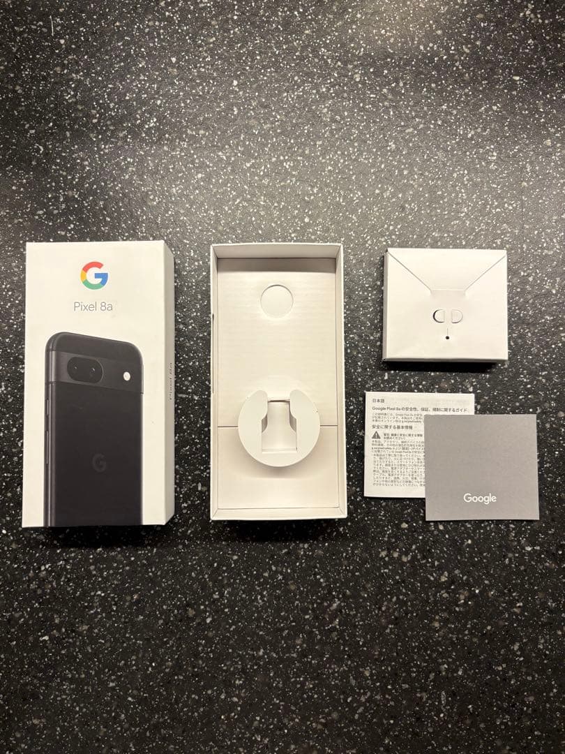 【美品】Google Pixel 8a SIMフリー 本体+箱+おまけ付き