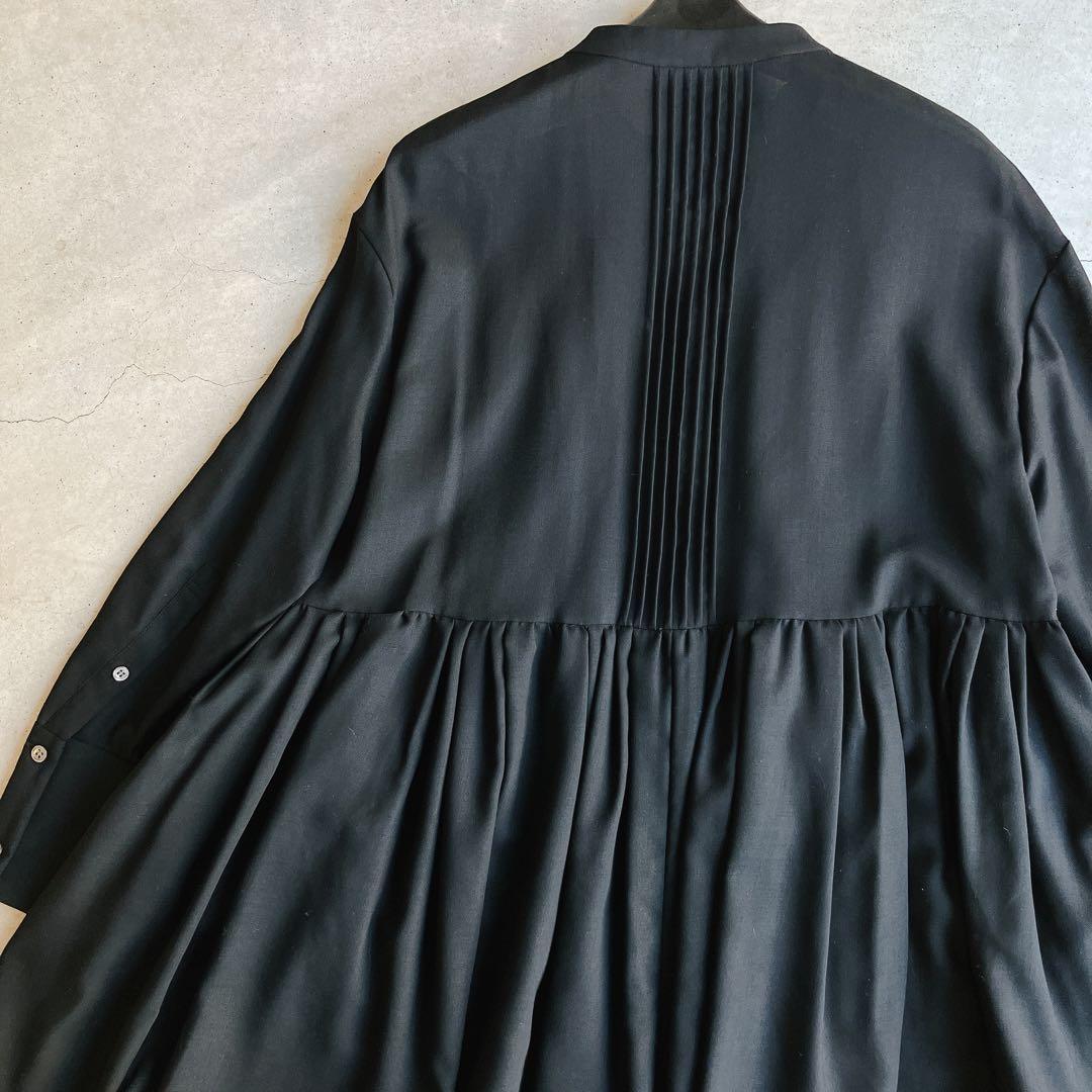 ADORE　アドーア　ウール混ぺプラムブラウス　洗濯可能