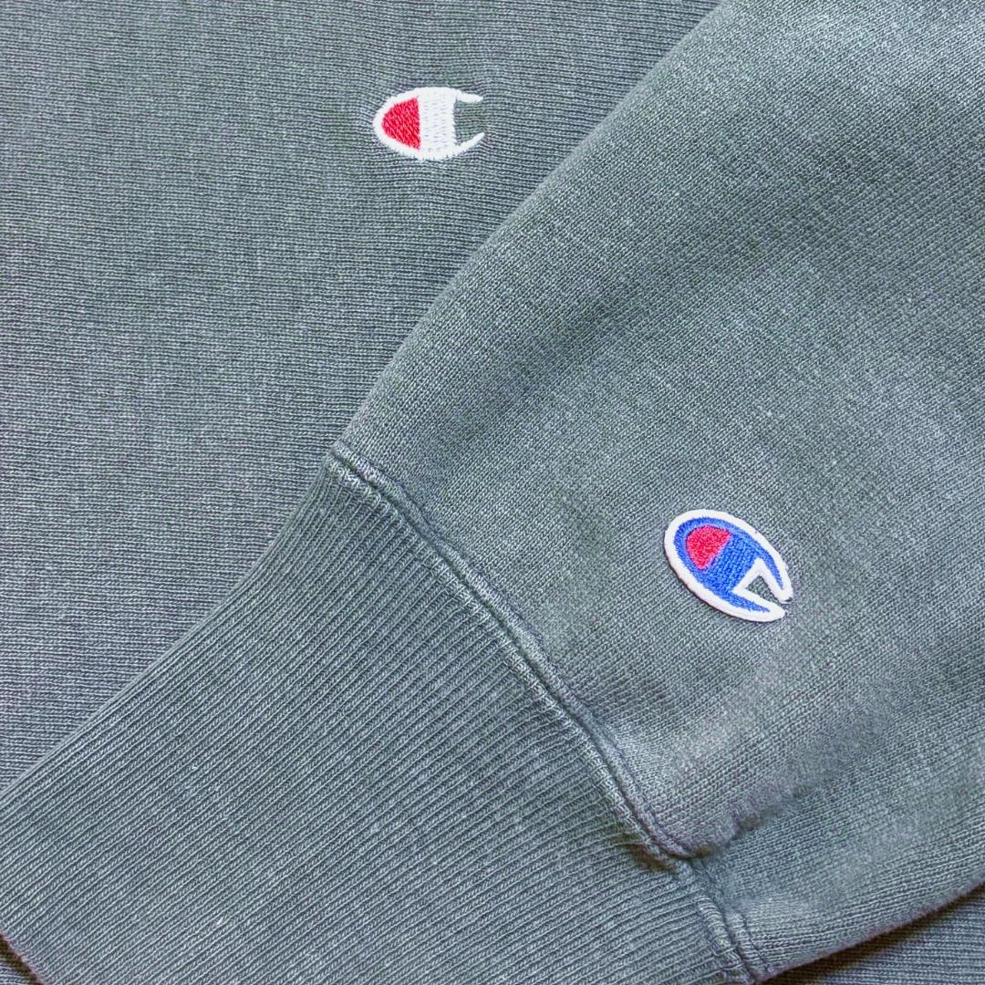 古着 championリバースウィーブ 90s USA製 目付き フェード XL