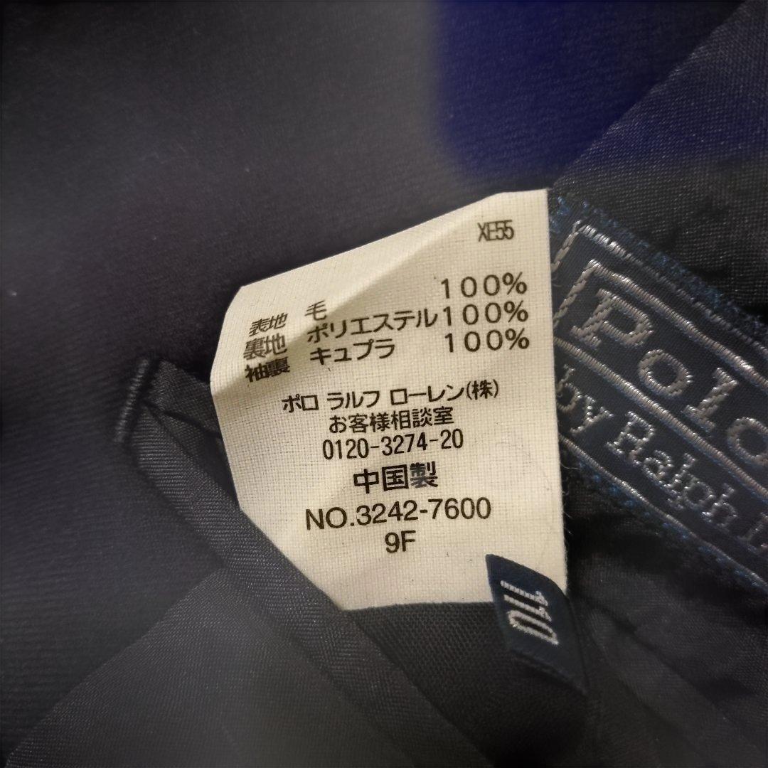 【極美品】ポロラルフローレン　セットアップ　金ボタン　シャツ×ネクタイ付　110