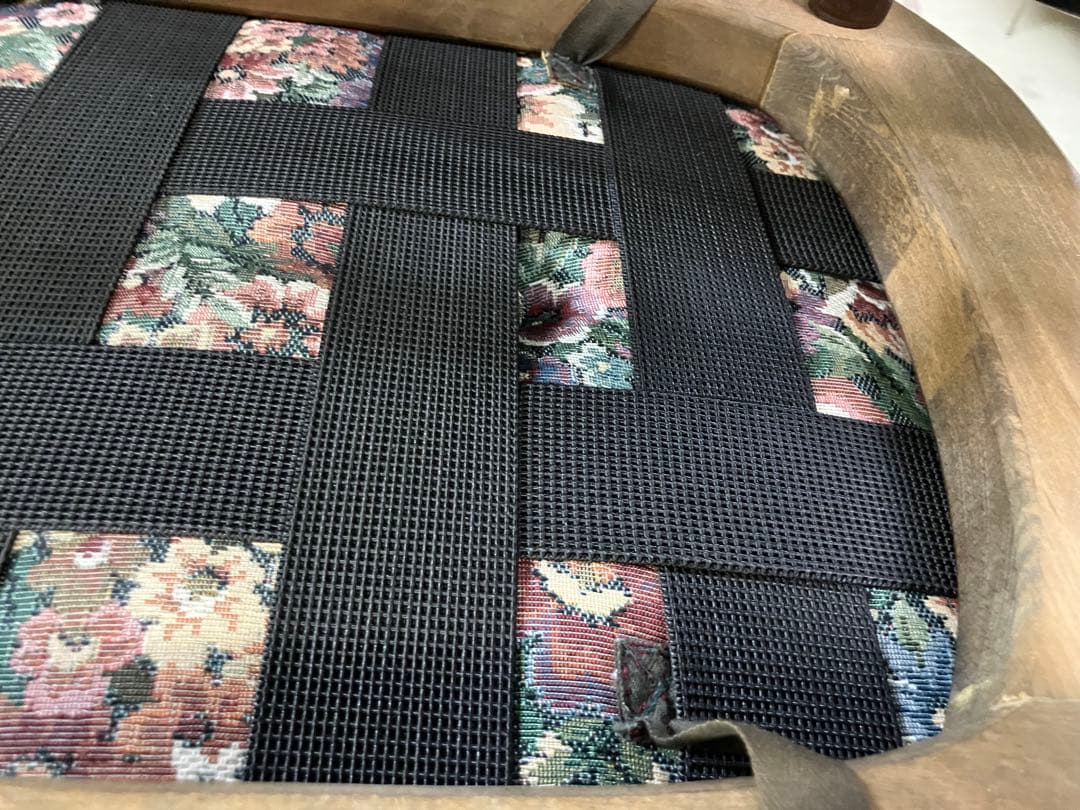 ヴィンテージ 飛騨家具 飛騨産業 乗鞍 オットマン　キツツキ 民芸 飛騨スツール